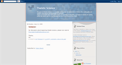 Desktop Screenshot of blog.theisticscience.org